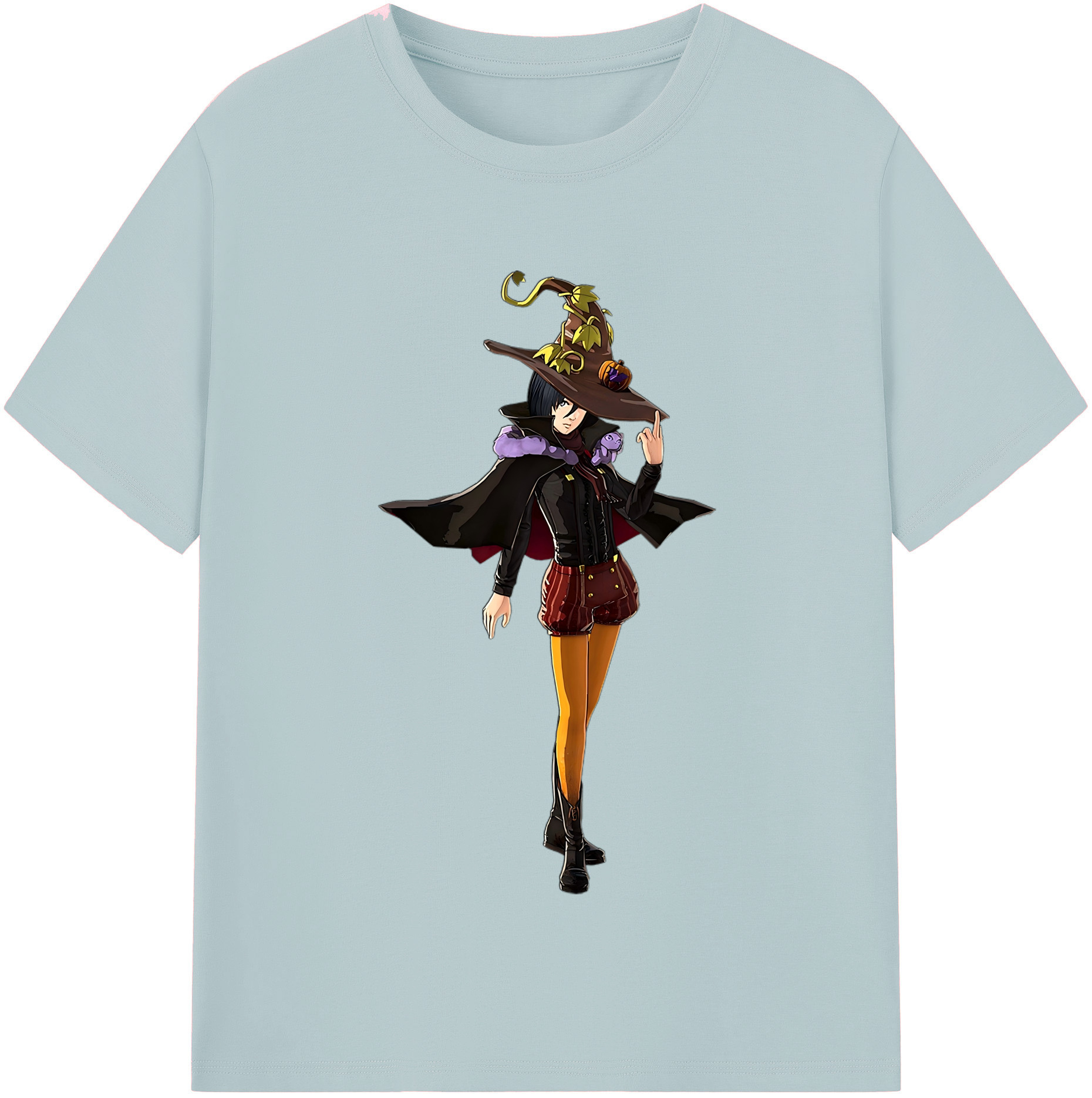 （画像用） 進撃の巨人 ミカサ·アッカーマン Attack on Titan Mikasa Ackerman 綿100％半袖Tシャツ（フロントプリント）